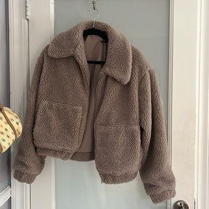 Urban outfitters teddy coat
